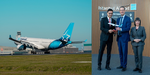 İGA İstanbul Havalimanı’nın Yeni Misafiri Air Transat Oldu